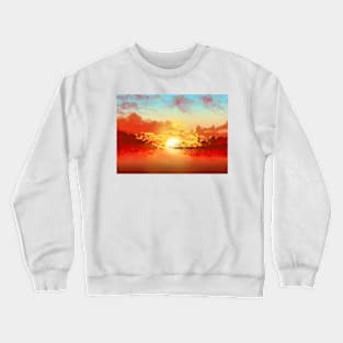 Sunset In The Clouds Crewneck Sweatshirt